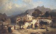 Paul von Franken Paul von Franken. View of Tiflis oil